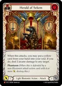 Herald of Sekem - High Seas - Flesh and Blood TCG card