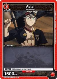 Asta (073) - UE08ST: Black Clover Starter Deck - Union Arena card