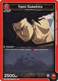 Yami Sukehiro - UE08ST: Black Clover Starter Deck - Union Arena card