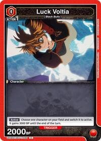 Luck Voltia - UE08ST: Black Clover Starter Deck - Union Arena card
