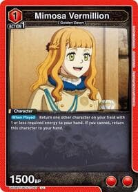 Mimosa Vermillion - UE08ST: Black Clover Starter Deck - Union Arena card