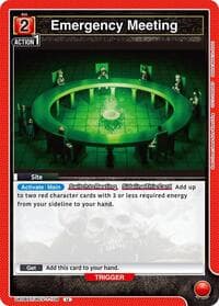 Emergency Meeting - UE08ST: Black Clover Starter Deck - Union Arena card