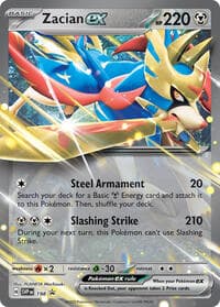 Zacian ex - 198 - SV: Scarlet & Violet Promo Cards - Pokemon card
