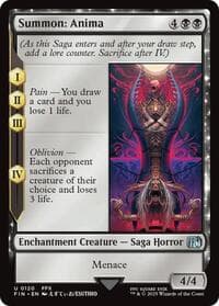 Summon: Anima - FINAL FANTASY - Magic: The Gathering card