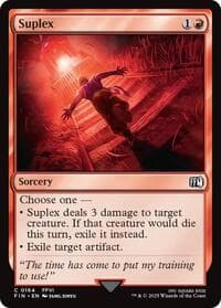 Suplex - FINAL FANTASY - Magic: The Gathering card