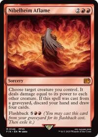 Nibelheim Aflame - FINAL FANTASY - Magic: The Gathering card