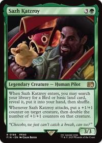 Sazh Katzroy - FINAL FANTASY - Magic: The Gathering card