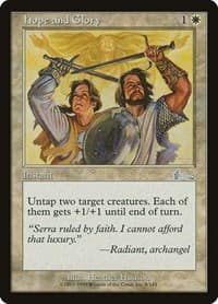 Hope and Glory - Urza's Legacy - Magic: The Gathering card