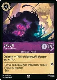 Druun - Ravenous Plague - Reign of Jafar - Disney Lorcana card