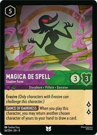 Magica De Spell - Shadow Form - Reign of Jafar - Disney Lorcana card