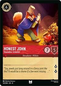 Honest John - Shameless Schemer - Reign of Jafar - Disney Lorcana card
