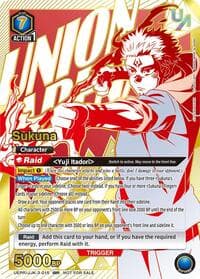 Sukuna - Union Arena Promotion Cards - Union Arena card
