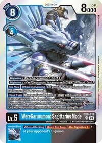 WereGarurumon: Sagittarius Mode - Versus Monsters - Digimon Card Game card