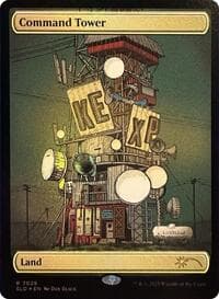 Command Tower (7029) (Rainbow Foil) - Secret Lair Drop Series - Magic: The Gathering card