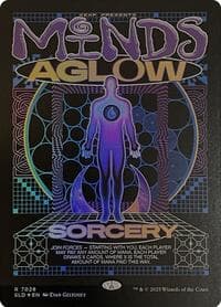 Minds Aglow (Rainbow Foil) - Secret Lair Drop Series - Magic: The Gathering card