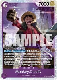 Monkey.D.Luffy (ST26-005) - ST-26: Starter Deck 26 PURPLE/BLACK Monkey.D.Luffy - One Piece Card Game card