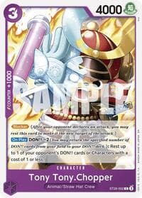 Tony Tony.Chopper - ST-26: Starter Deck 26 PURPLE/BLACK Monkey.D.Luffy - One Piece Card Game card