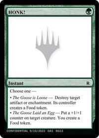 HONK! - Un-Known Event Playtest Cards - Magic: The Gathering card