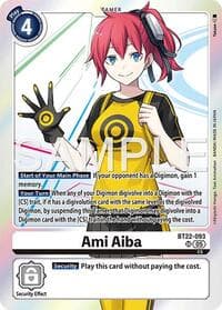 Ami Aiba - Cyber Eden - Digimon Card Game card