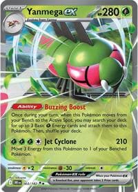 Yanmega ex - SV10: Destined Rivals - Pokemon card