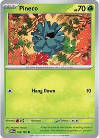 Pineco - SV10: Destined Rivals - Pokemon card