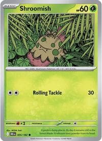Shroomish - SV10: Destined Rivals - Pokemon card