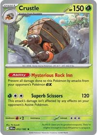 Crustle - SV10: Destined Rivals - Pokemon card