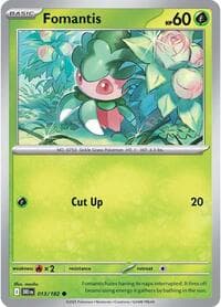 Fomantis - SV10: Destined Rivals - Pokemon card