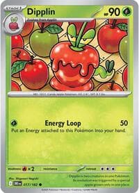 Dipplin - SV10: Destined Rivals - Pokemon card