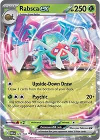Rabsca ex - SV10: Destined Rivals - Pokemon card