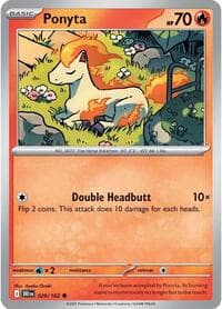 Ponyta - SV10: Destined Rivals - Pokemon card