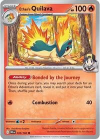 Ethan's Quilava - SV10: Destined Rivals - Pokemon card