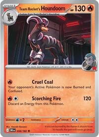 Team Rocket's Houndoom - SV10: Destined Rivals - Pokemon card