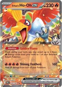 Ethan's Ho-Oh ex - SV10: Destined Rivals - Pokemon card