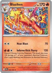 Blaziken - SV10: Destined Rivals - Pokemon card