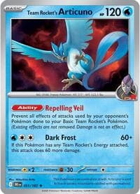 Team Rocket's Articuno - SV10: Destined Rivals - Pokemon card