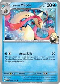 Cynthia's Milotic - SV10: Destined Rivals - Pokemon card
