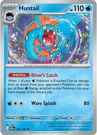 Huntail - SV10: Destined Rivals - Pokemon card