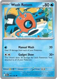 Wash Rotom - SV10: Destined Rivals - Pokemon card