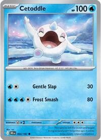 Cetoddle - SV10: Destined Rivals - Pokemon card