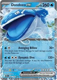 Dondozo ex - SV10: Destined Rivals - Pokemon card