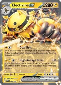 Electivire ex - SV10: Destined Rivals - Pokemon card