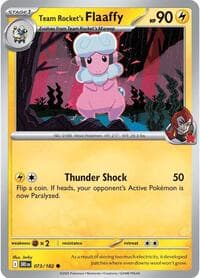 Team Rocket's Flaaffy - SV10: Destined Rivals - Pokemon card