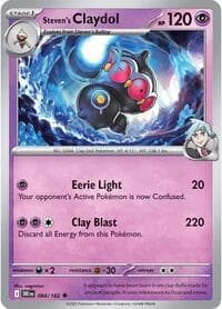 Steven's Claydol - SV10: Destined Rivals - Pokemon card