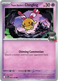 Team Rocket's Chingling - SV10: Destined Rivals - Pokemon card