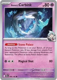 Steven's Carbink - SV10: Destined Rivals - Pokemon card