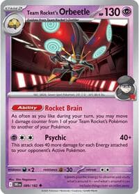 Team Rocket's Orbeetle - SV10: Destined Rivals - Pokemon card