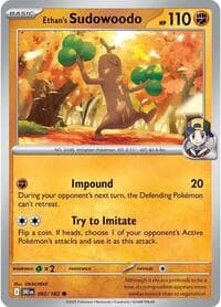Ethan's Sudowoodo - SV10: Destined Rivals - Pokemon card