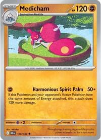 Medicham - SV10: Destined Rivals - Pokemon card