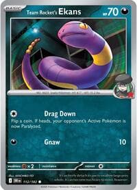 Team Rocket's Ekans - SV10: Destined Rivals - Pokemon card